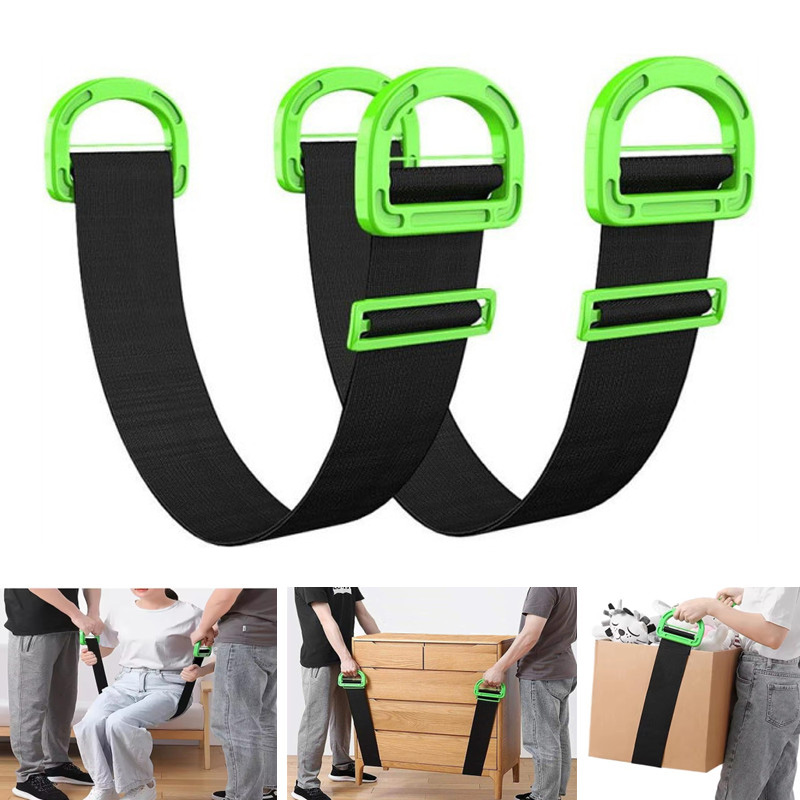 Crossfit Lifting - Furniture Moving Straps 300kg Capacity, Heavy