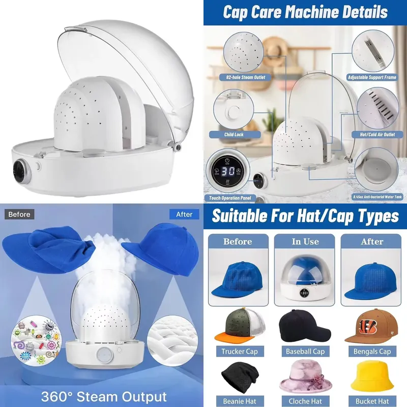 Crossfit Machine - Multifunctional Hat Wig Care Machine Convenient