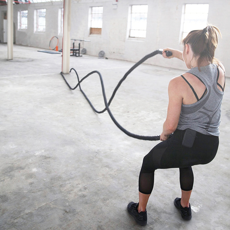 Crossfit No Equipment - 9M/12M/15M Fitness Battle Rope Crossfit Heavy