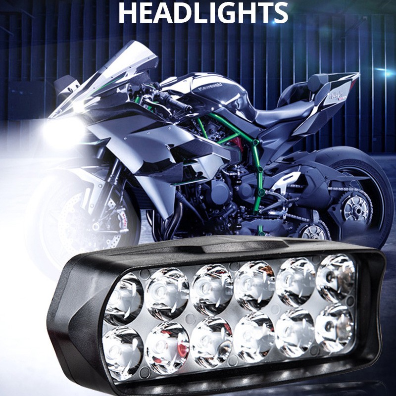 Motorcycle Headlight 12v Spot  - đánh giá và giá Head Racket Boom